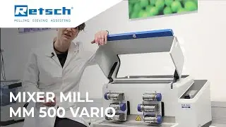 Mixer Mill MM 500 Vario #RETSCH #mixermill #laboratoryinstruments