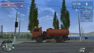 MTA Province. Работа на поливомоечной технике в г. Приволжск