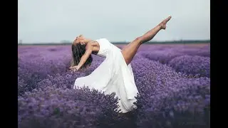 Portrait photoshoot with Rosi at lavender