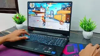 Laptop Gaming Setup Gameplay | Garena Free Fire