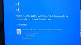 SYSTEM_SERVICE_EXCEPTION (nvlddmkm.sys) Nvidia graphics card, Blue Screen, BSOD