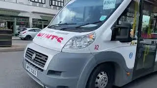 Hunts Fiat Ducato Bluebird Orion Bus Route 7 Alford 