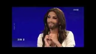 Conchita Wurst in Zeit im Bild ORF2 (ZIB2)