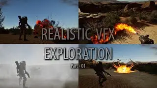 Realistic VFX Showcase (Part 1) | Unreal Engine 5.4 | Realtime VFX