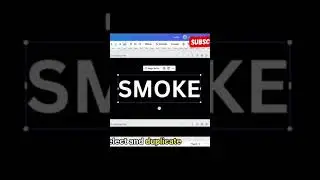 canva design with in 1 minute with Hollow effect