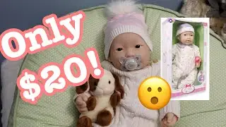 Only $20! Realistic Reborn-like Doll On Amazon! Berenguer Doll Review!