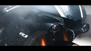 😍Only 2020 Black R1👑 TN having a bath💪 | Vijay keerthikeyan | Bike wash R1 | Brutal bikes💣