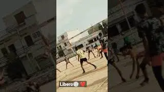 Libero save #volleyball (faisal bhat) from kashmir.