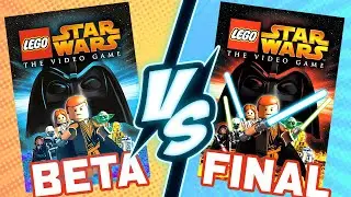 Lego Star Wars Beta vs Final PS2 Release ( Playstation 2 PCSX2 )