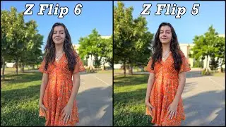 Samsung Galaxy Z Flip 6 vs Z Flip 5 Camera Test