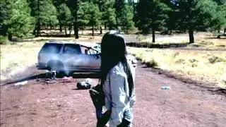 Female belly kicks
