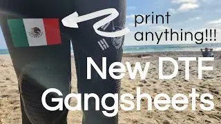 🔥 Introducing Apliiq's DTF Gangsheet Printing Service | Custom DIY Heat Transfers & Apparel