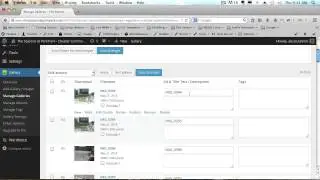 Adding and Updating Images in your photo gallery