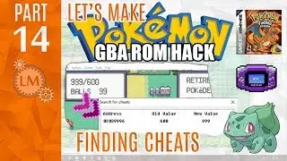 How To Make a Pokémon Rom Hack GBA Part 14 ⚙ Visual Boy Advance Pokemon Leaf Green Cheats Tutorial