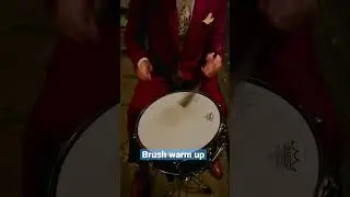Have a long break between sets ? Brushes brushes brushes