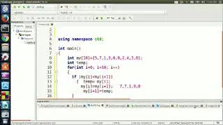 Rearrange an array descending or ascending C++