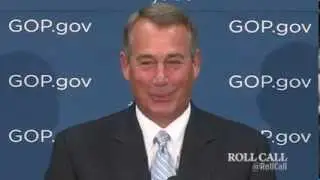 Reporter to Boehner: Nice Tan, Sir