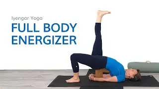 Full Body Morning Practice 3:Iyengar Yoga with Kathy Cook-Intermediate Level