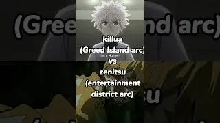 Killua (all from) vs Zenitsu (all from)#kimetsunoyaiba #hxh #anime