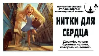 Сказка для детей и взрослых: НИТКИ ДЛЯ СЕРДЦА: почему Буся не смогла зашить дыру (о добре и дружбе)