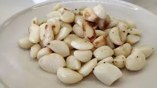 ASMR - 🧄👍Easy & Tasty Roasted Garlic!😊