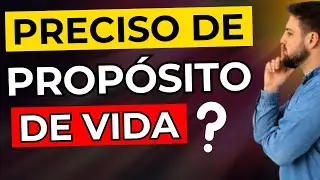 É PRECISO PROPÓSITO DE VIDA?