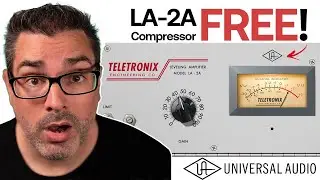 LA-2A Tube Compressor Plugin - Free Download!!