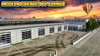 Modern Garage Mod v1.7 By FRKN64 Modding | ETS2 1.44 MODS