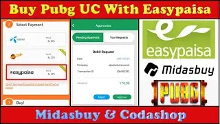 pubg uc purchase with easypaisa in simple steps | buy pubg uc in Pakistan with easypaisa payment