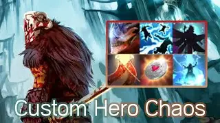 JUGGERNAUT Best Skill Combo Easy game - Dota 2 Custom Hero Chaos