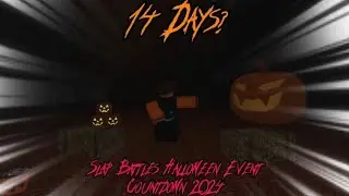 14 Days? | Slap Battles Halloween Event Countdown 2024