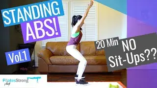 Standing Abs!  How to Sculpt Your Abs Without Crunches!