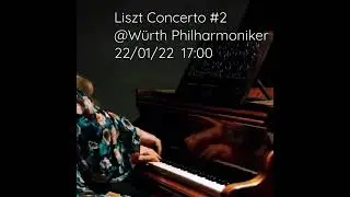 Getting ready 😍 for Liszt #2 tomorrow