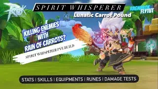Ragnarok Mobile | Spirit Whisperer - Lunatic Carrot (PVE build + Tests) #ROM #RagnarokMEternalLove