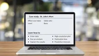 Meta-Analysis with CMA - Case Study: St. John's Wort