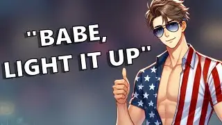 [ASMR] Southern Boyfriend Blows Himself Up With Fireworks