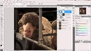 Using Photoshop adjustment layers and layer modes for basic photographic editing.