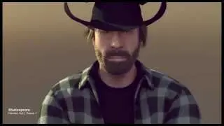 Greetings from Chuck The epic christmas split