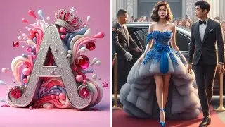 Choose your name's first letter and see your gown 👗 || Choose Your thing || part_4