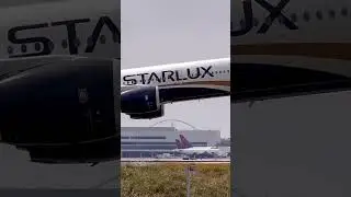 Starlux first flight to LAX