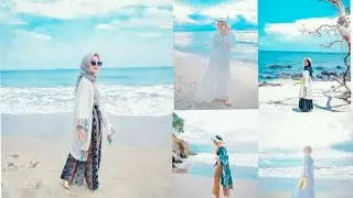 Tutorial editing preset pantai | Blue Beach Preset |Lightroom free preset