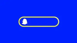 Snap Chat Lower Third Blue Screen