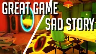 FANTASTIC puzzle game about a sad story...