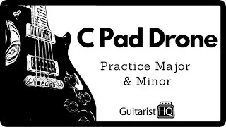 C Pad Drone Ambient Guitar Backing Track