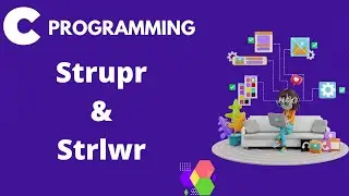 C program to convert string in upper and lower case (strupr and strlwr).