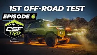 CSF TRD 4Runner Goes Off-Road for the first time!