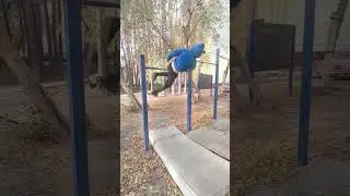 легкие элементы на турнике 