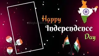 Happy independence day black screen status | Independence day video editing | 15 August black screen