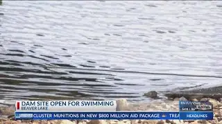 USACE reopens swim beach at Dam Site Lake Island