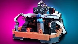Arduino Obstacle Avoiding Robot made by Vik67